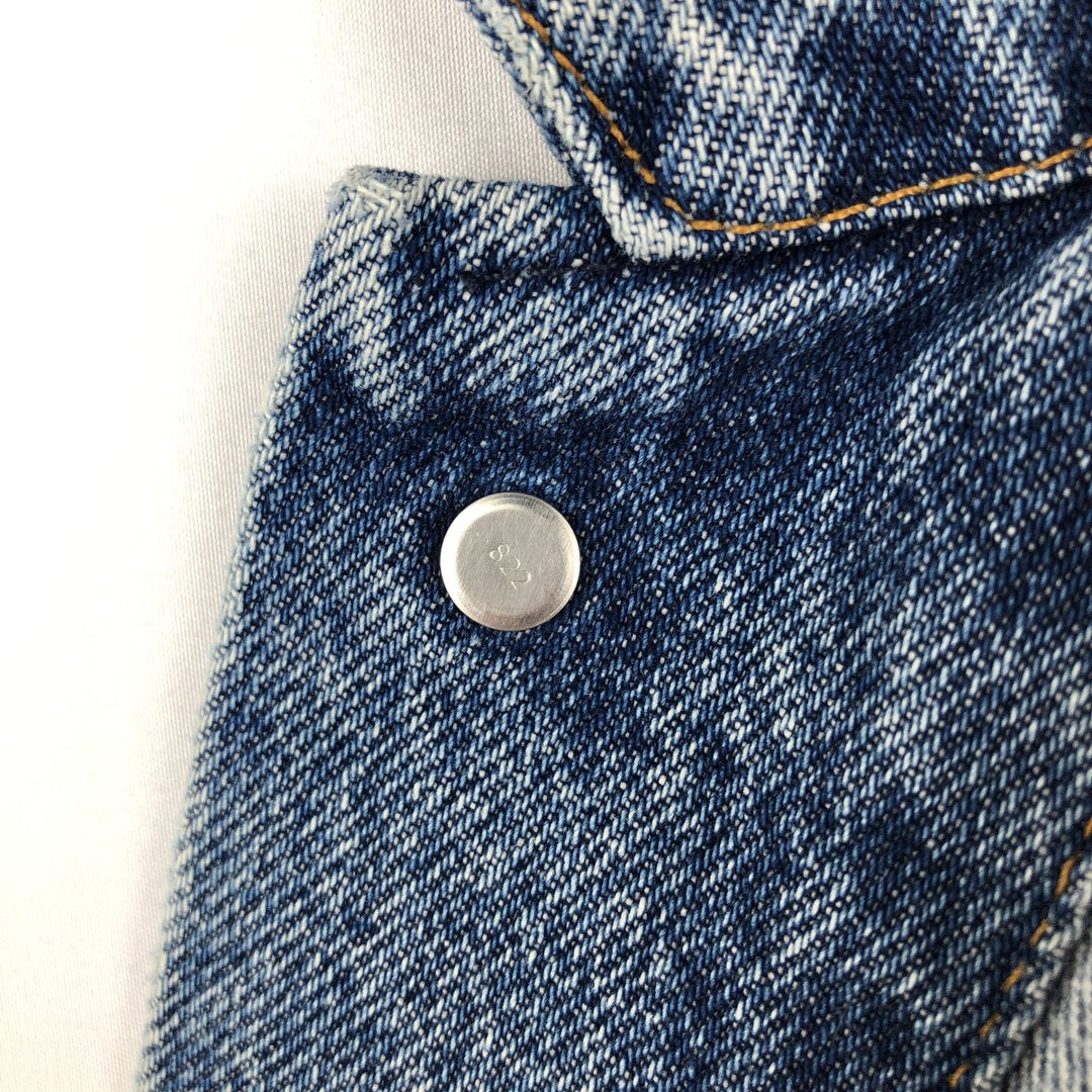 2000'S Levi's 70507-0389 Denim Jacket (G-Jean) Made in USA, Men's Size L (approx.) cotton blue type Vintage Second Hand