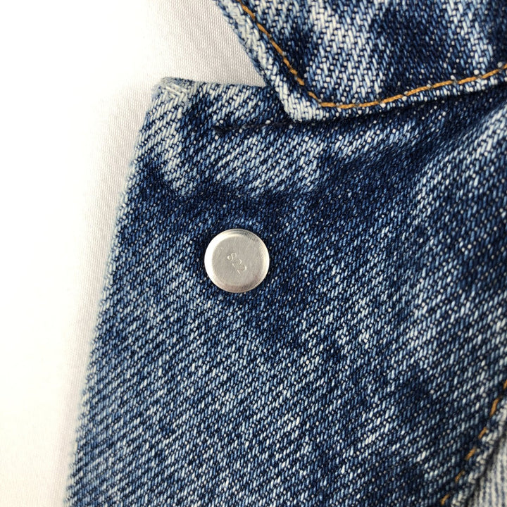 2000'S Levi's 70507-0389 Denim Jacket (G-Jean) Made in USA, Men's Size L (approx.) cotton blue type Vintage Second Hand