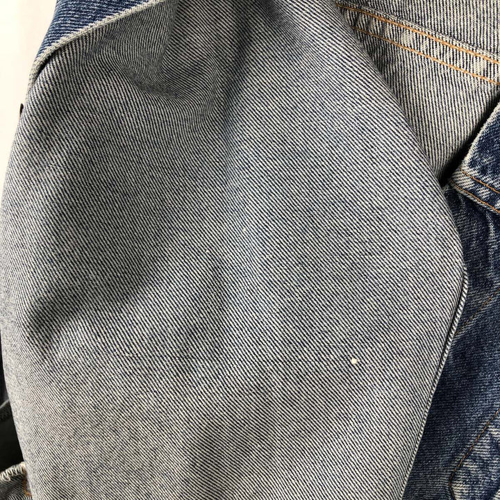 2000'S Levi's 70507-0389 Denim Jacket (G-Jean) Made in USA, Men's Size L (approx.) cotton blue type Vintage Second Hand