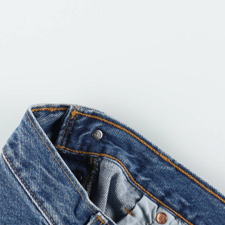 Levi's 501 Euro Model Straight Denim Pants, Made in England, Women's Size L (W29) cotton blue type Vintage Second Hand