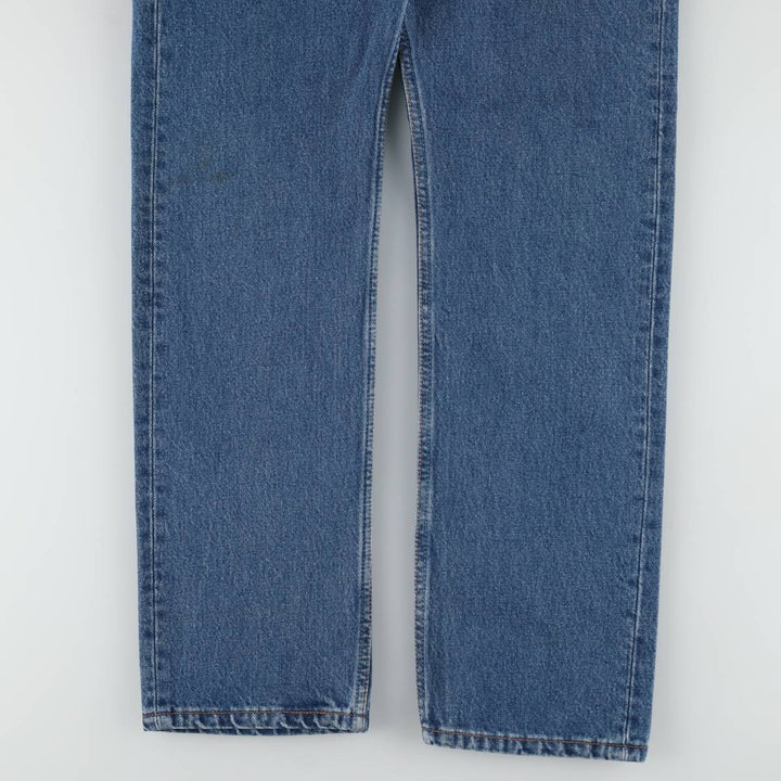 Levi's 501 Euro Model Straight Denim Pants, Made in England, Women's Size L (W29) cotton blue type Vintage Second Hand