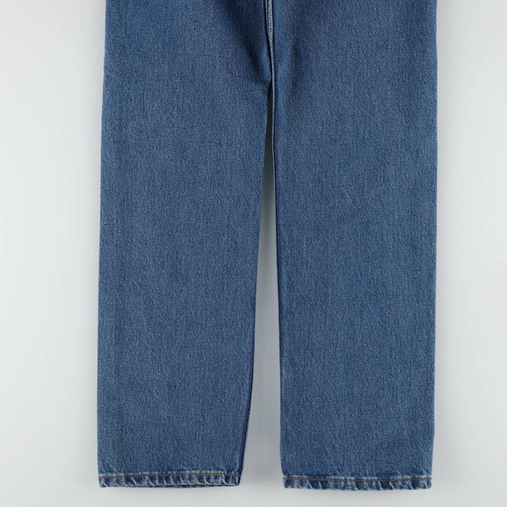 Levi's 501 Euro Model Straight Denim Pants, Made in England, Women's Size L (W29) cotton blue type Vintage Second Hand