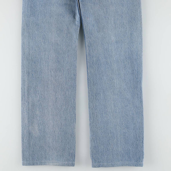 90'S Levi's 501-0193 Straight Denim Pants, Made in USA, Women's Size L (W28), Vintage cotton blue type Vintage Second Hand