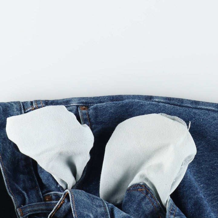 1980'S Levi's 501-0115 Straight Denim Pants, Made in USA, Women's Size L (equivalent to W28), Vintage cotton blue type Vintage Second Hand