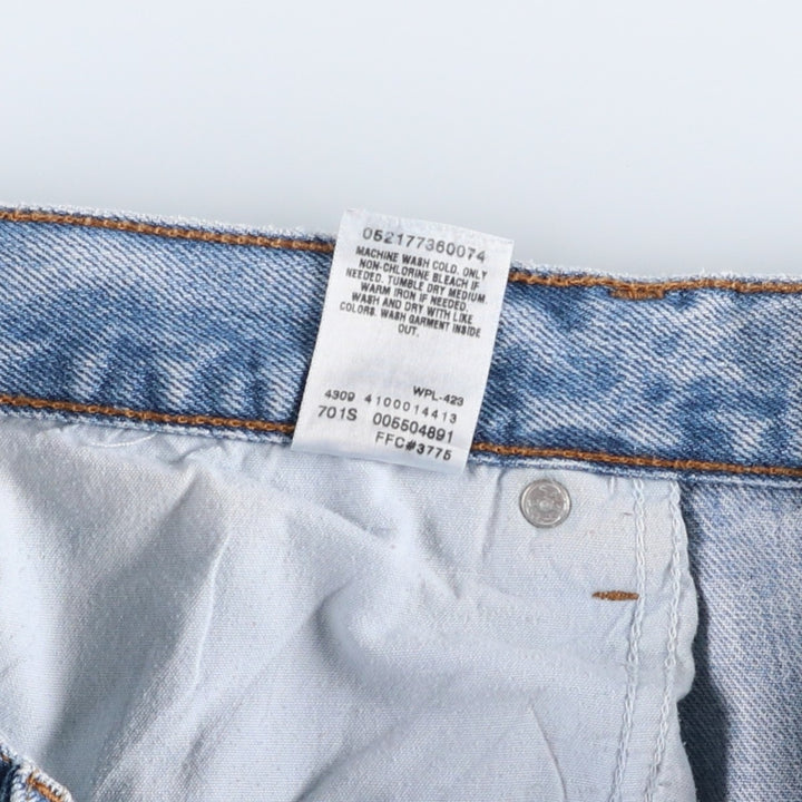 Levi's 550 Relaxed Fit Tapered Denim Pants for Men, W36 cotton Blue type light blue Vintage Second Hand