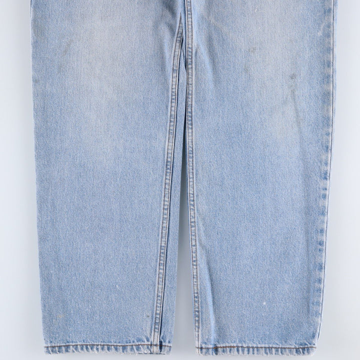 Levi's 550 Relaxed Fit Tapered Denim Pants for Men, W36 cotton Blue type light blue Vintage Second Hand