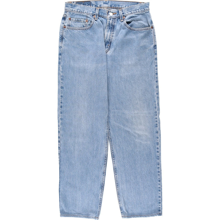 Levi's 550 tapered denim pants for men, size W33 unclear Blue type light blue Vintage Second Hand