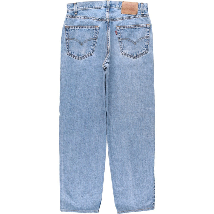 Levi's 550 tapered denim pants for men, size W33 unclear Blue type light blue Vintage Second Hand