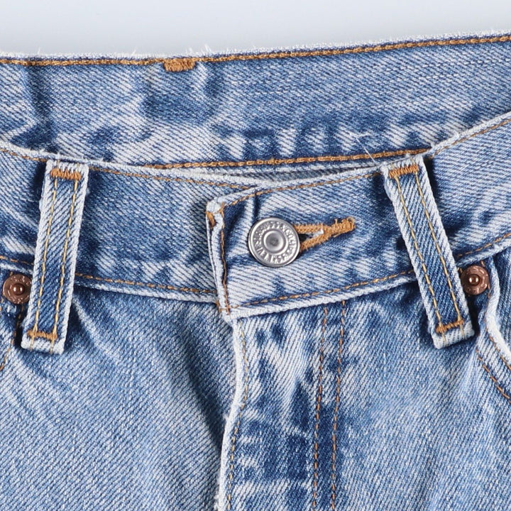 Levi's 550 tapered denim pants for men, size W33 unclear Blue type light blue Vintage Second Hand