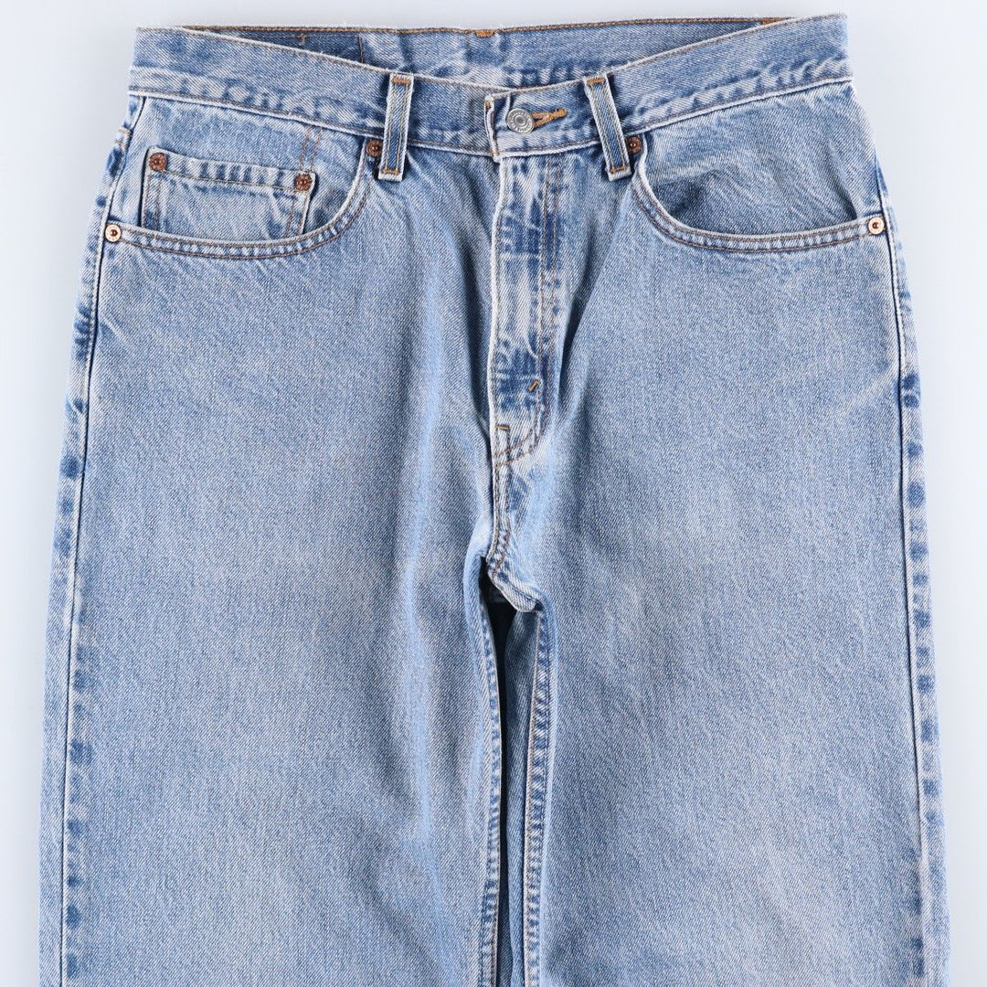 Levi's 550 tapered denim pants for men, size W33 unclear Blue type light blue Vintage Second Hand