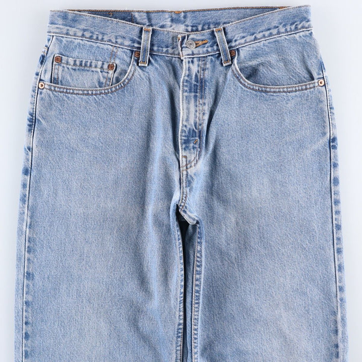 Levi's 550 tapered denim pants for men, size W33 unclear Blue type light blue Vintage Second Hand
