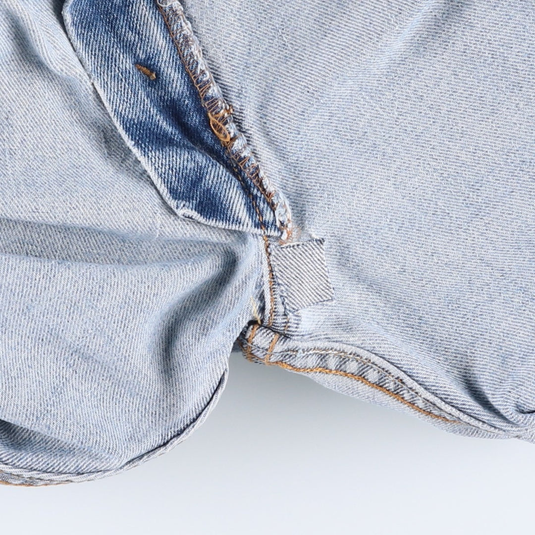 Levi's 550 tapered denim pants for men, size W33 unclear Blue type light blue Vintage Second Hand