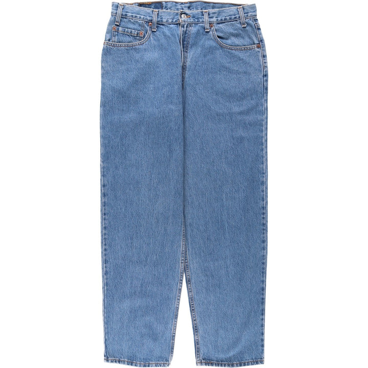 Levi's 550 Relaxed Fit Tapered Denim Pants, Made in Canada, Men's W35 (approx.) cotton blue type Vintage Second Hand