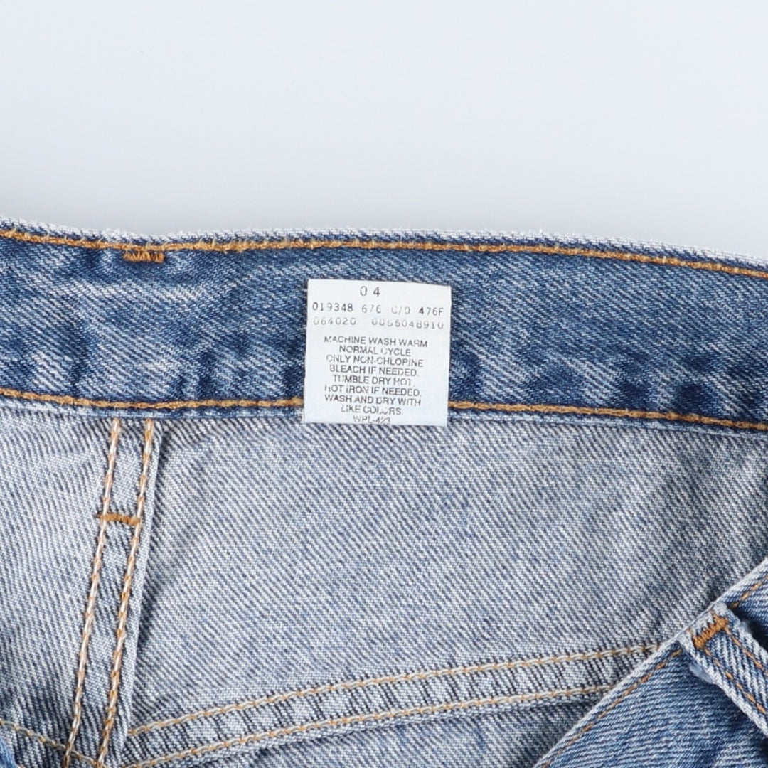 Levi's 550 Relaxed Fit Tapered Denim Pants, Made in Canada, Men's W35 (approx.) cotton blue type Vintage Second Hand