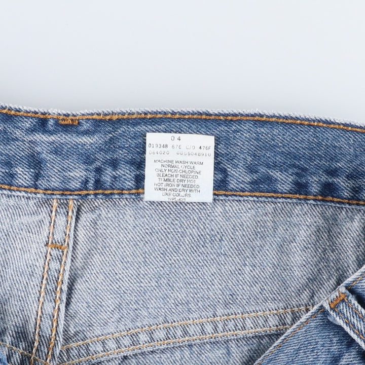 Levi's 550 Relaxed Fit Tapered Denim Pants, Made in Canada, Men's W35 (approx.) cotton blue type Vintage Second Hand