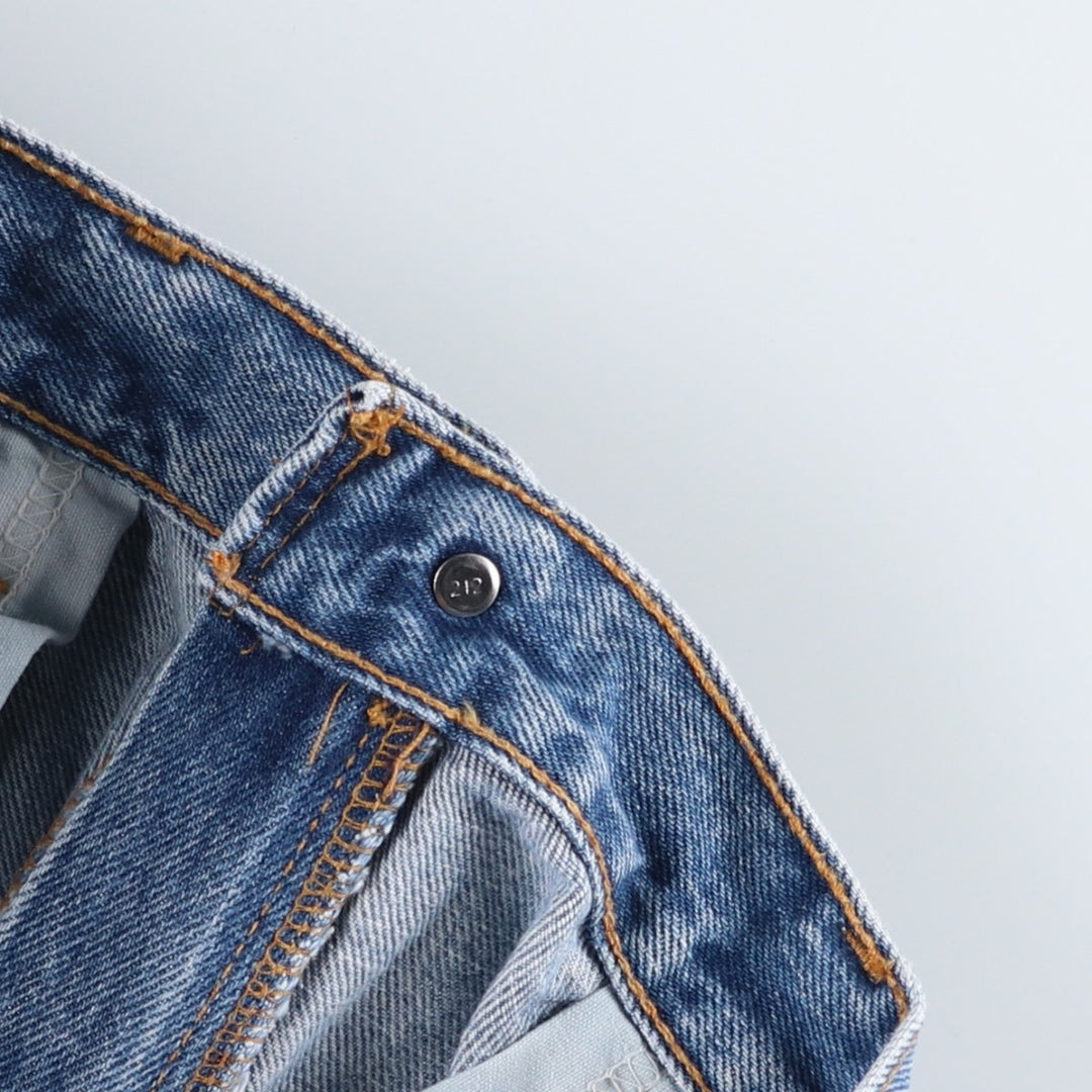 Levi's 550 Relaxed Fit Tapered Denim Pants, Made in Canada, Men's W35 (approx.) cotton blue type Vintage Second Hand