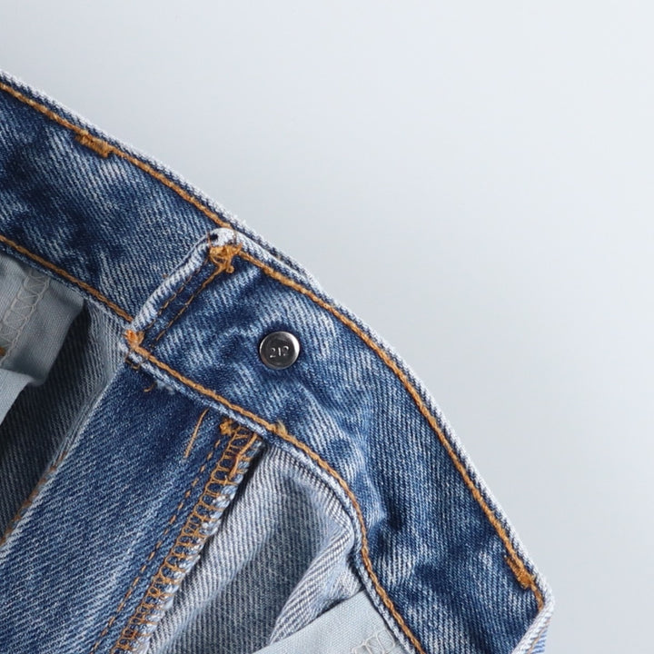 Levi's 550 Relaxed Fit Tapered Denim Pants, Made in Canada, Men's W35 (approx.) cotton blue type Vintage Second Hand
