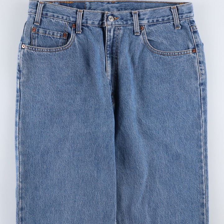 Levi's 550 Relaxed Fit Tapered Denim Pants, Made in Canada, Men's W35 (approx.) cotton blue type Vintage Second Hand