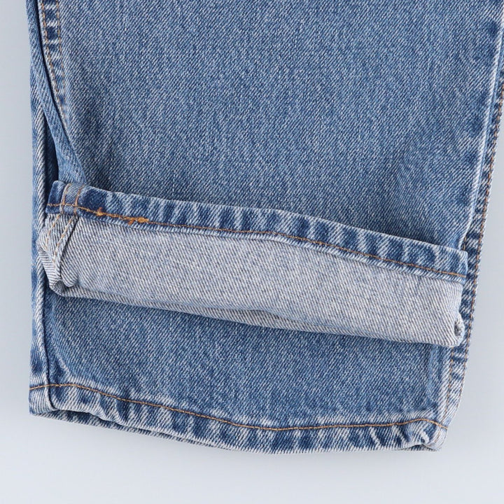 Levi's 550 Relaxed Fit Tapered Denim Pants, Made in Canada, Men's W35 (approx.) cotton blue type Vintage Second Hand