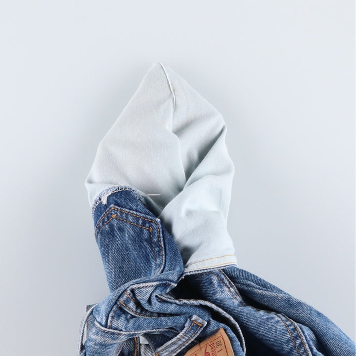 Levi's 550 Relaxed Fit Tapered Denim Pants, Made in Canada, Men's W35 (approx.) cotton blue type Vintage Second Hand