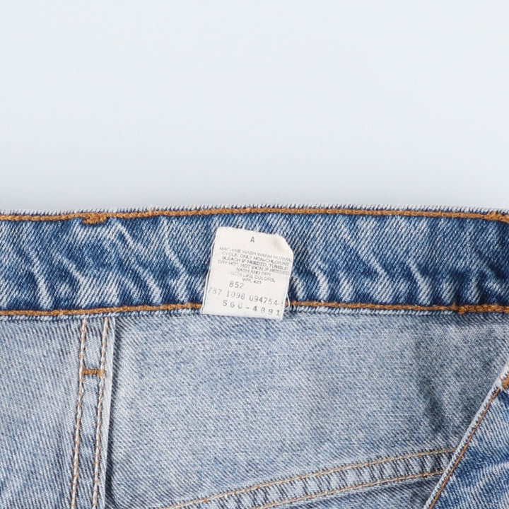 90'S Levi's 560-4891 Loose Fit Tapered Leg Denim Pants, Men's, Size 36 (Vintage) cotton blue type Vintage Second Hand