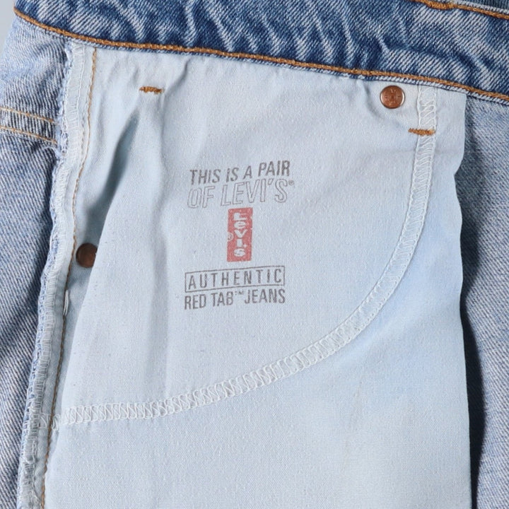 90'S Levi's 560-4891 Loose Fit Tapered Leg Denim Pants, Men's, Size 36 (Vintage) cotton blue type Vintage Second Hand