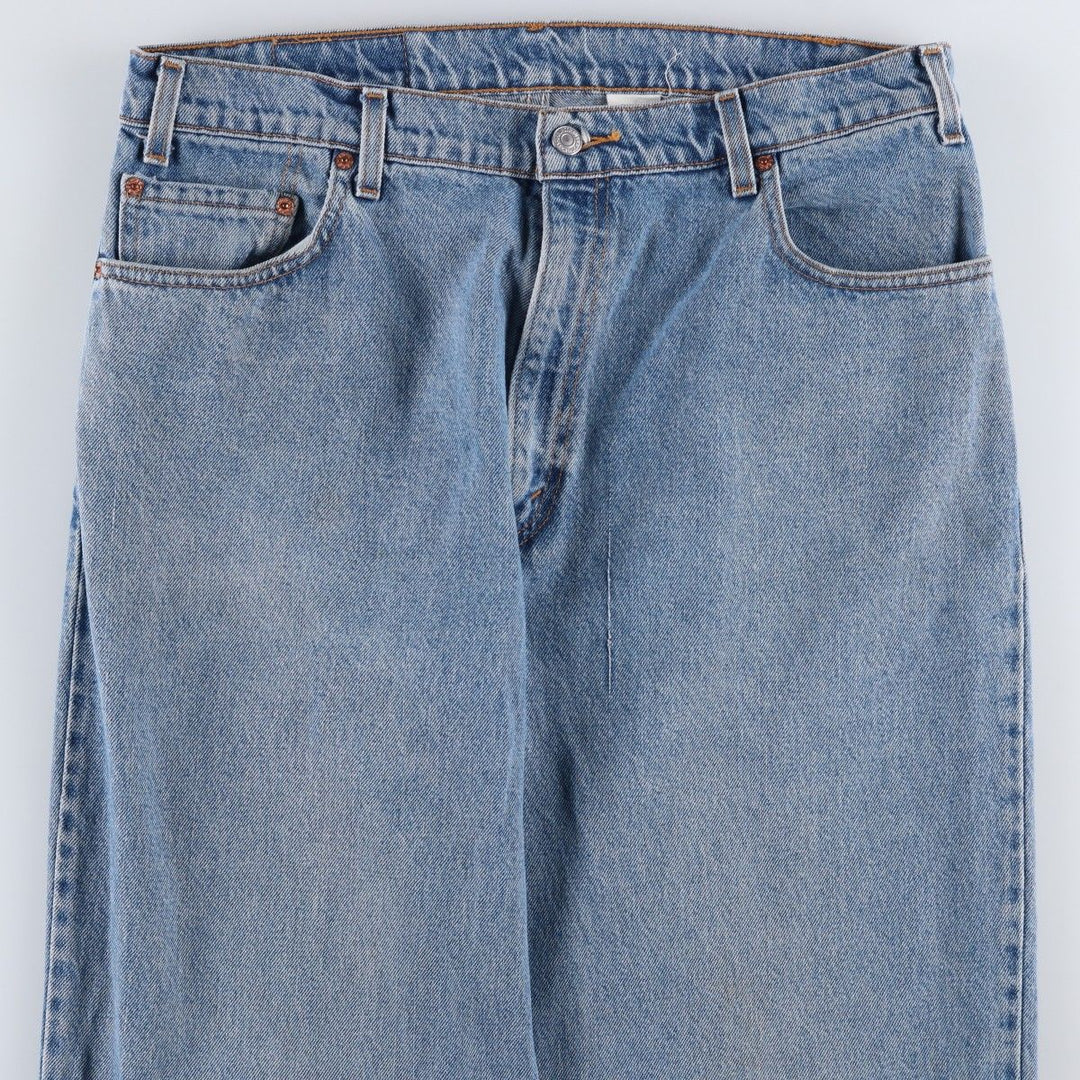 90'S Levi's 560-4891 Loose Fit Tapered Leg Denim Pants, Men's, Size 36 (Vintage) cotton blue type Vintage Second Hand