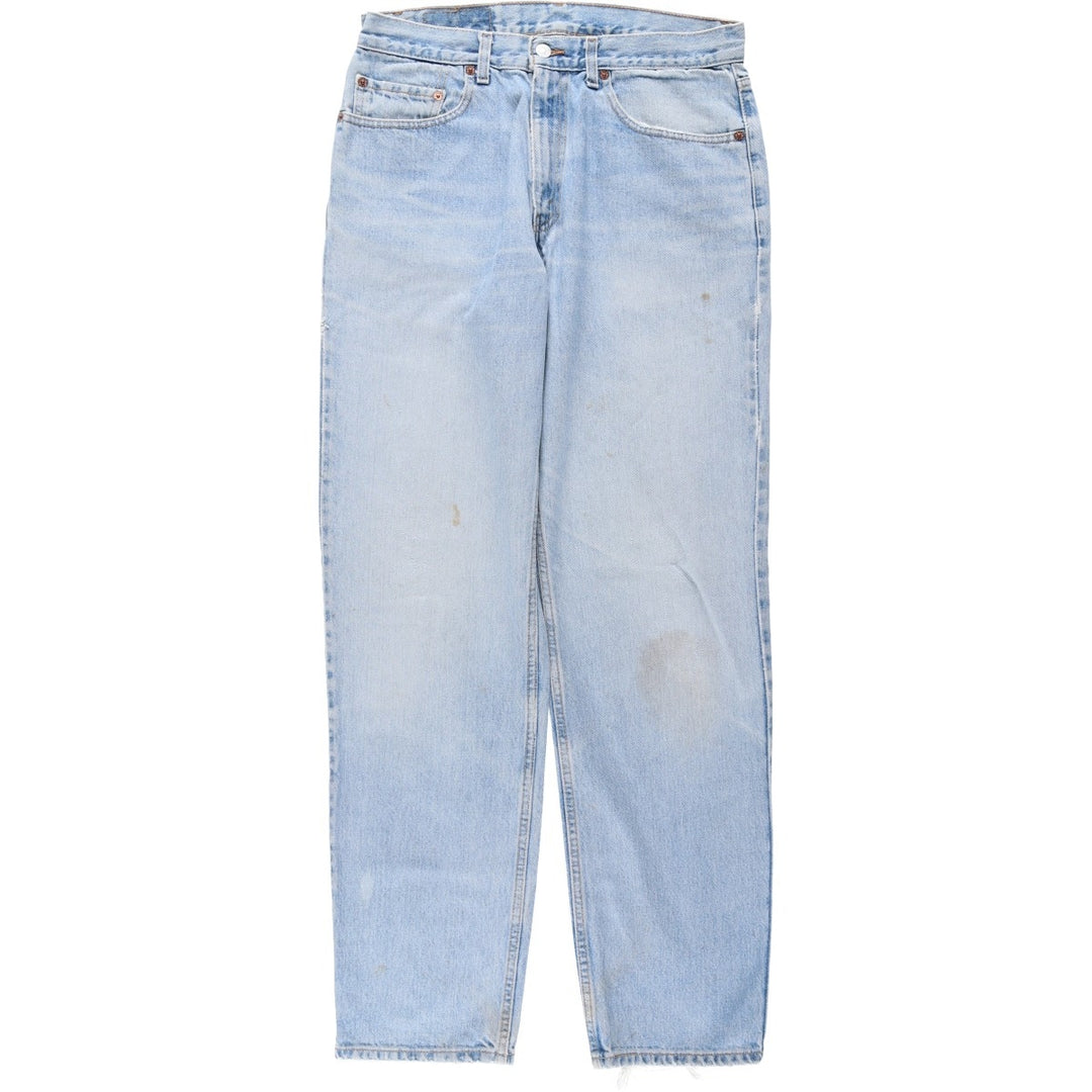 00'S Levi's 550 Relaxed Fit Tapered Denim Pants Men's W33 cotton blue type Vintage Second Hand