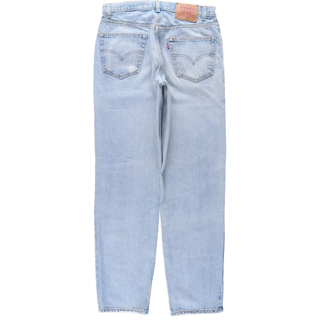 00'S Levi's 550 Relaxed Fit Tapered Denim Pants Men's W33 cotton blue type Vintage Second Hand