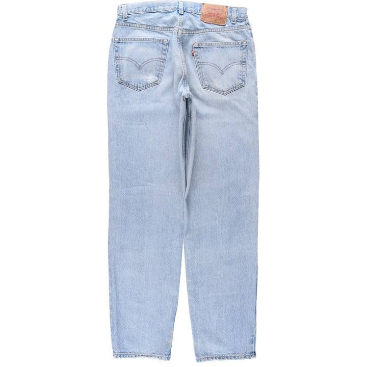 00'S Levi's 550 Relaxed Fit Tapered Denim Pants Men's W33 cotton blue type Vintage Second Hand