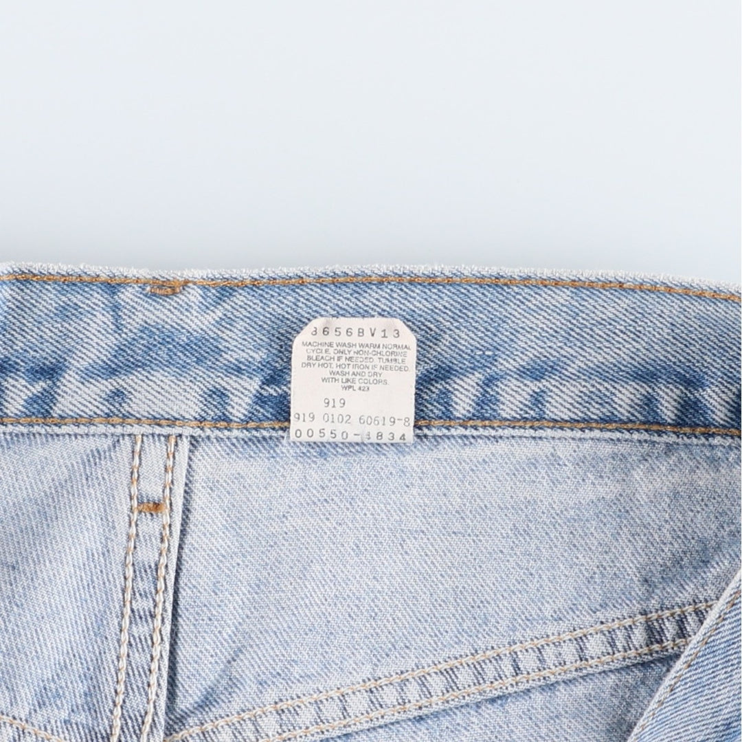 00'S Levi's 550 Relaxed Fit Tapered Denim Pants Men's W33 cotton blue type Vintage Second Hand