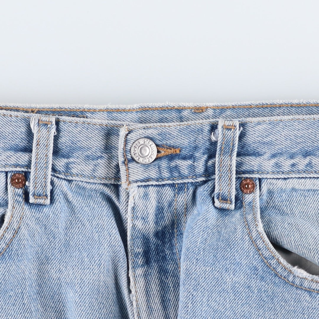 00'S Levi's 550 Relaxed Fit Tapered Denim Pants Men's W33 cotton blue type Vintage Second Hand
