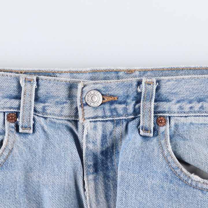 00'S Levi's 550 Relaxed Fit Tapered Denim Pants Men's W33 cotton blue type Vintage Second Hand