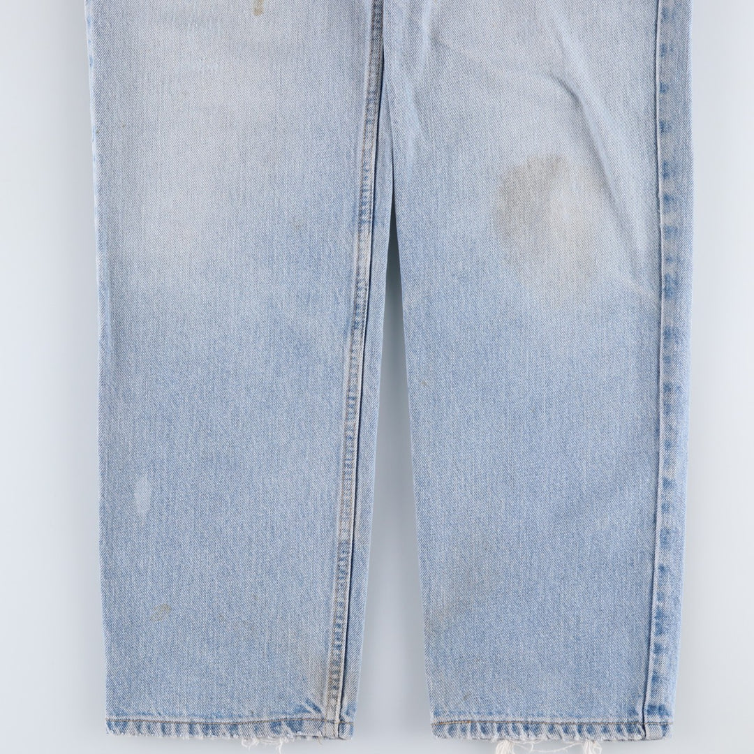 00'S Levi's 550 Relaxed Fit Tapered Denim Pants Men's W33 cotton blue type Vintage Second Hand