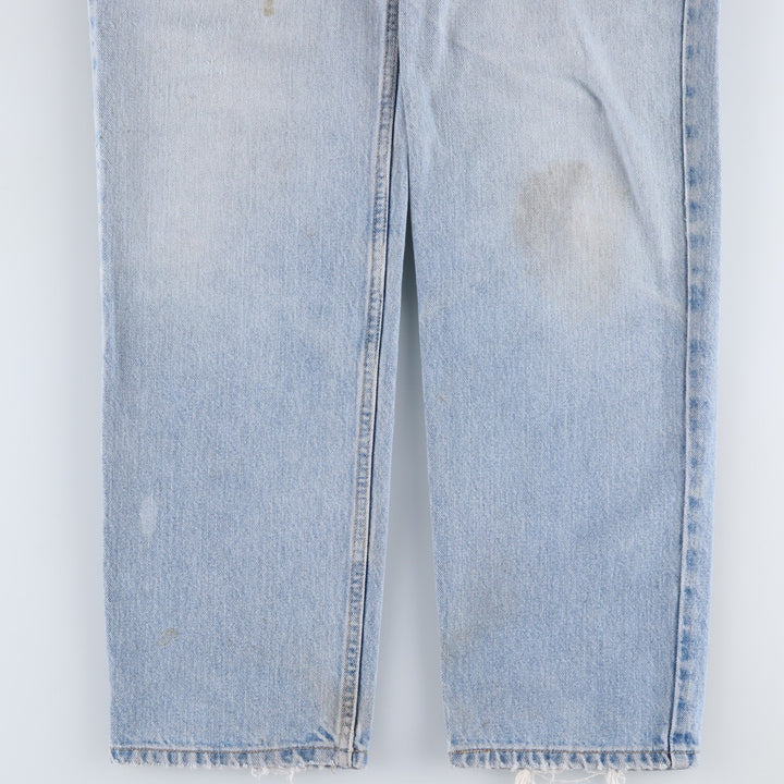 00'S Levi's 550 Relaxed Fit Tapered Denim Pants Men's W33 cotton blue type Vintage Second Hand