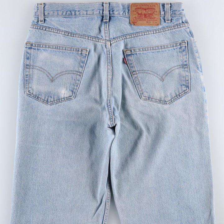 00'S Levi's 550 Relaxed Fit Tapered Denim Pants Men's W33 cotton blue type Vintage Second Hand