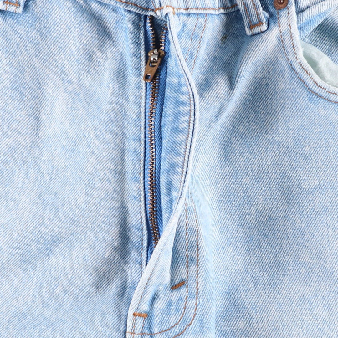 ~90'S Levi's 550 Tapered Denim Pants, Made in USA, Men's W34 (approx.), Vintage cotton blue type Vintage Second Hand