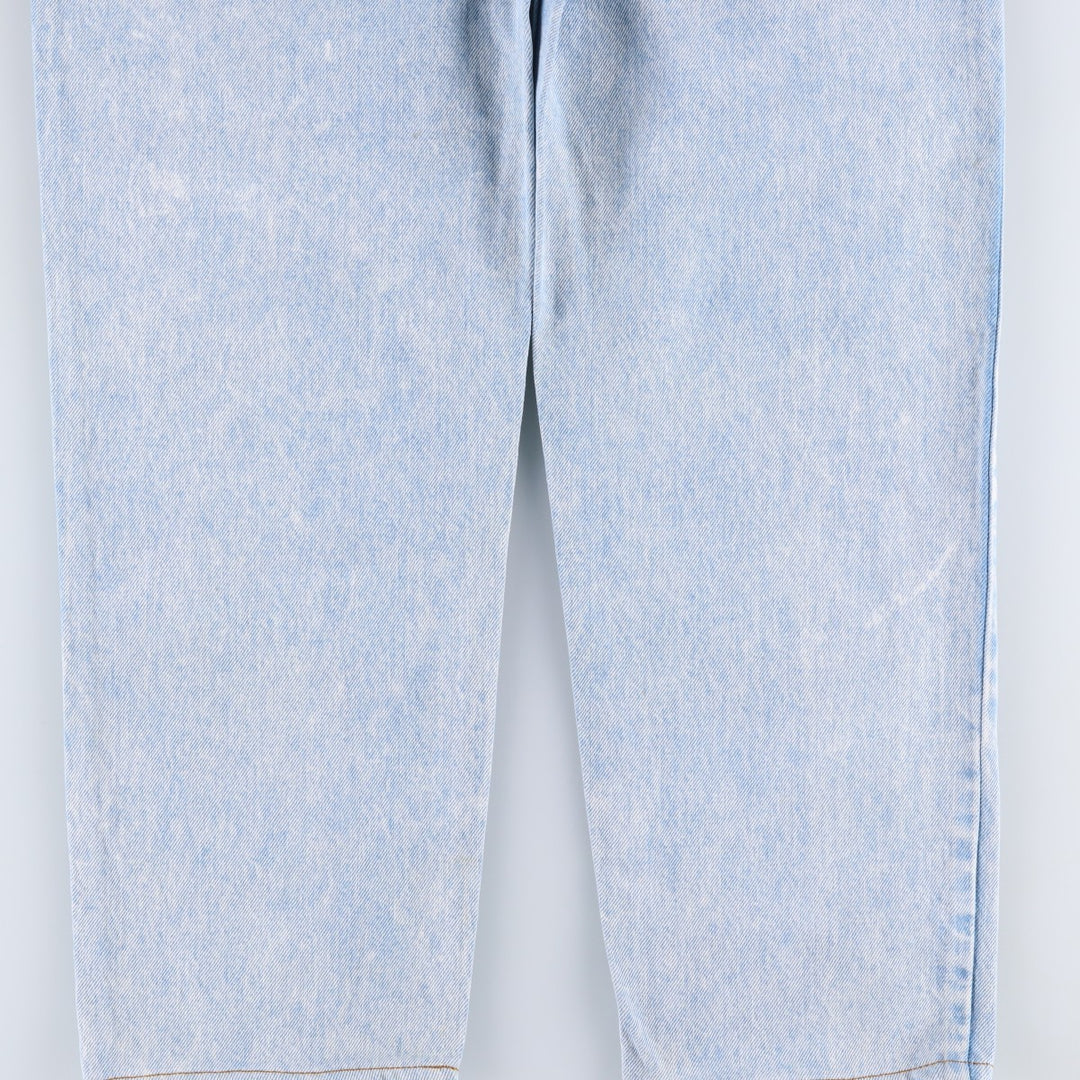 ~90'S Levi's 550 Tapered Denim Pants, Made in USA, Men's W34 (approx.), Vintage cotton blue type Vintage Second Hand