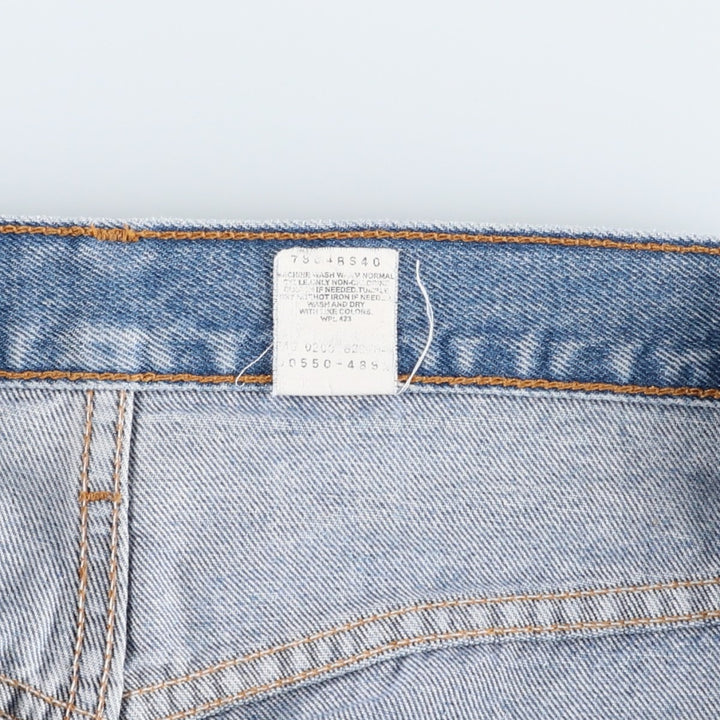 00'S Levi's 550 Relaxed Fit Tapered Denim Pants Men's W34 cotton blue type Vintage Second Hand
