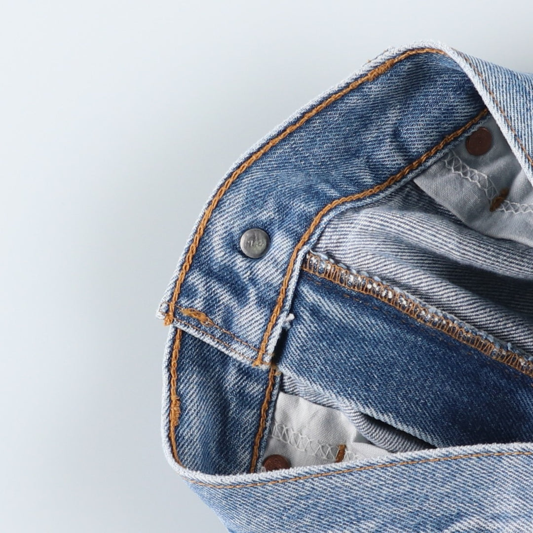 00'S Levi's 550 Relaxed Fit Tapered Denim Pants Men's W34 cotton blue type Vintage Second Hand