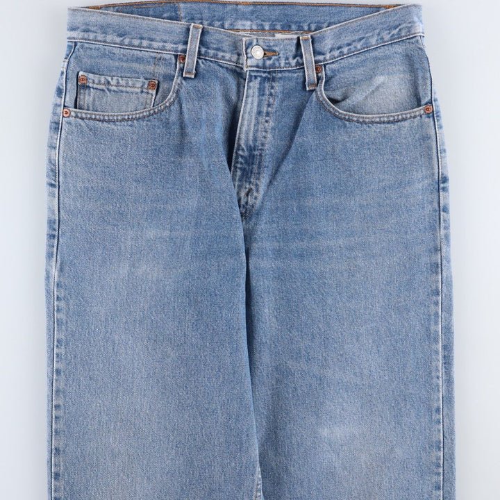 00'S Levi's 550 Relaxed Fit Tapered Denim Pants Men's W34 cotton blue type Vintage Second Hand