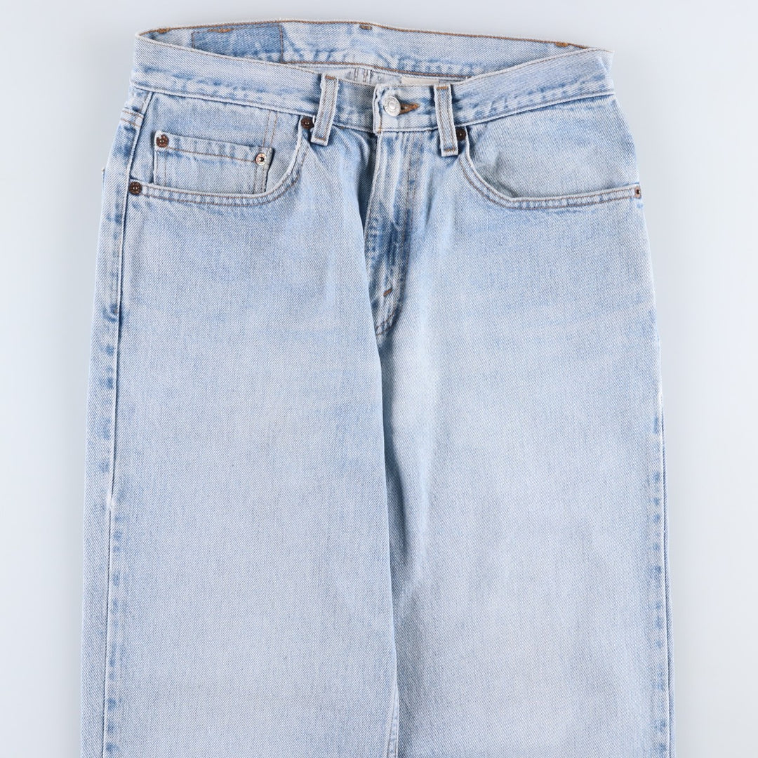 00'S Levi's 550 Relaxed Fit Tapered Denim Pants for Men, W31 cotton blue type Vintage Second Hand