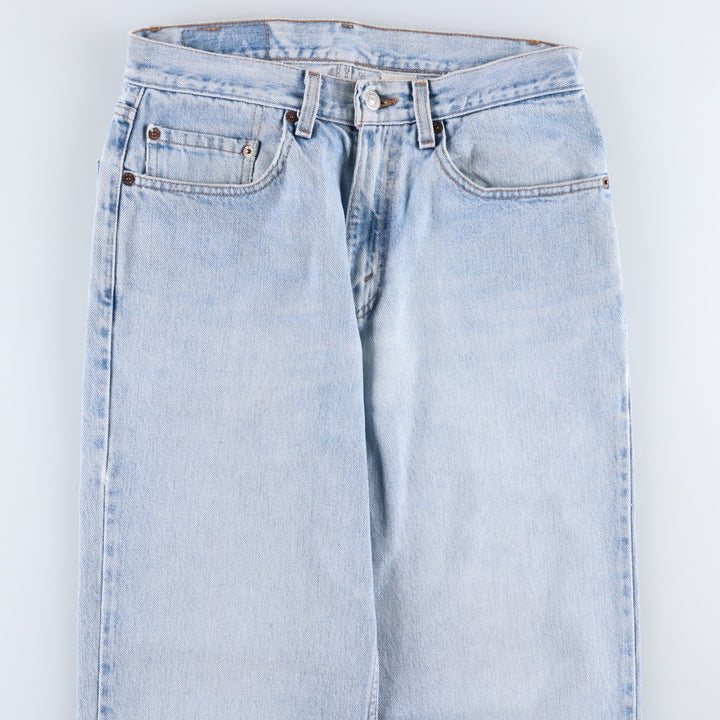 00'S Levi's 550 Relaxed Fit Tapered Denim Pants for Men, W31 cotton blue type Vintage Second Hand
