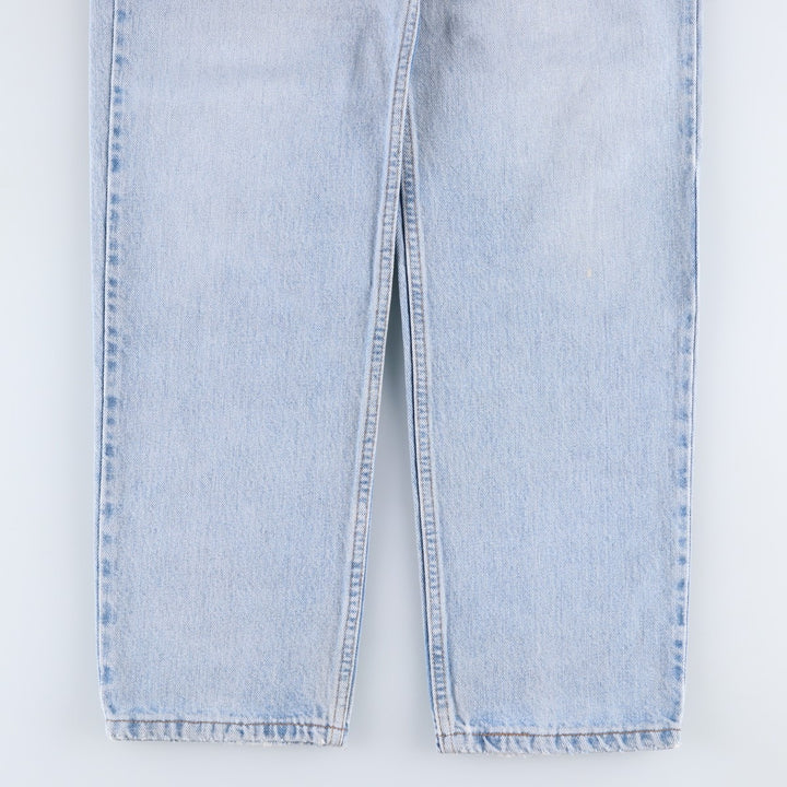 00'S Levi's 550 Relaxed Fit Tapered Denim Pants for Men, W31 cotton blue type Vintage Second Hand