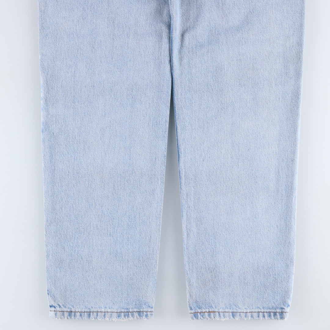 00'S Levi's 550 Relaxed Fit Tapered Denim Pants for Men, W31 cotton blue type Vintage Second Hand