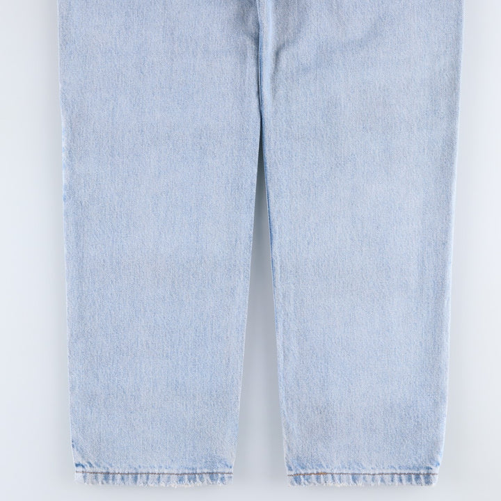 00'S Levi's 550 Relaxed Fit Tapered Denim Pants for Men, W31 cotton blue type Vintage Second Hand