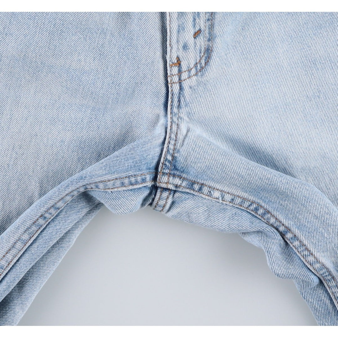00'S Levi's 550 Relaxed Fit Tapered Denim Pants for Men, W31 cotton blue type Vintage Second Hand