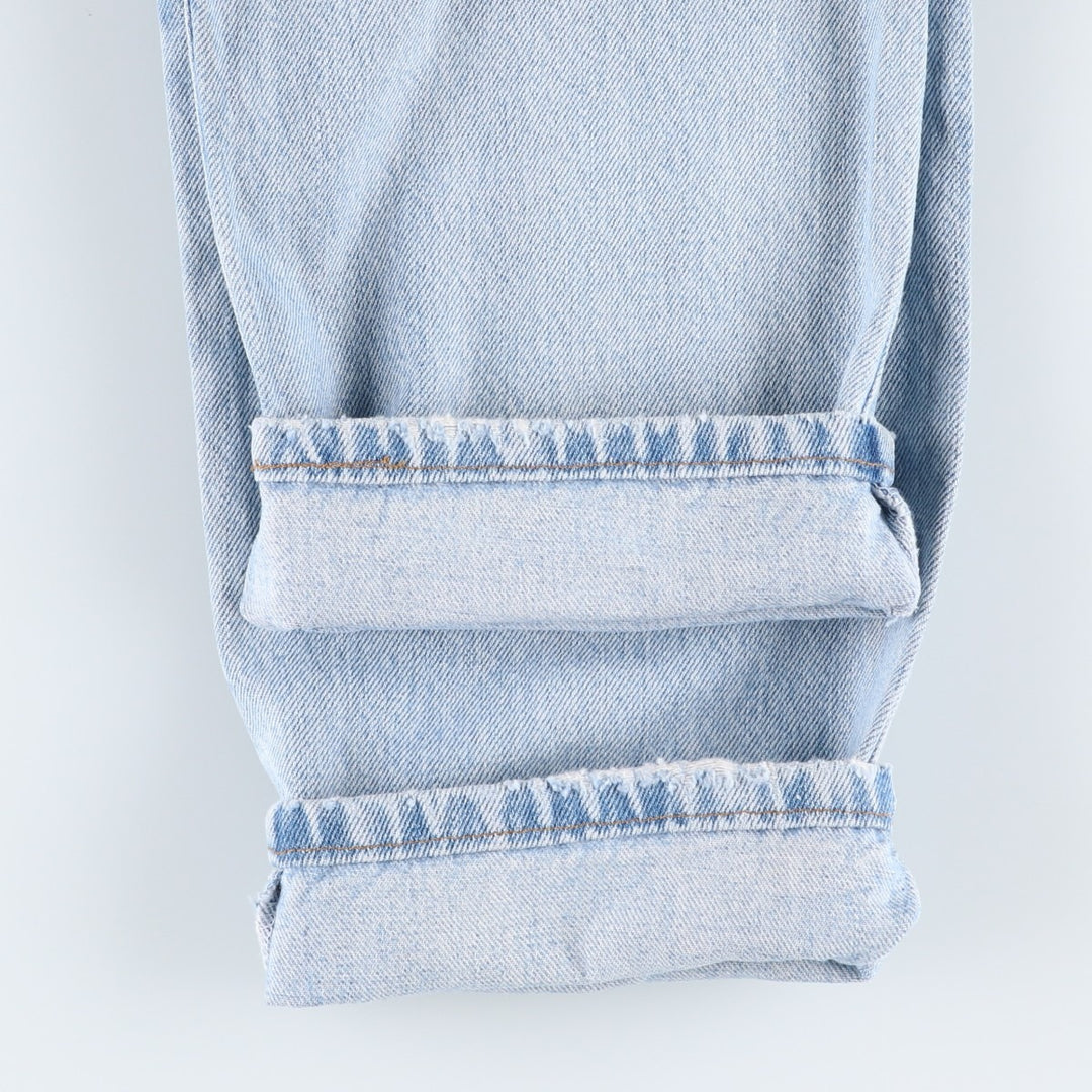 00'S Levi's 550 Relaxed Fit Tapered Denim Pants for Men, W31 cotton blue type Vintage Second Hand