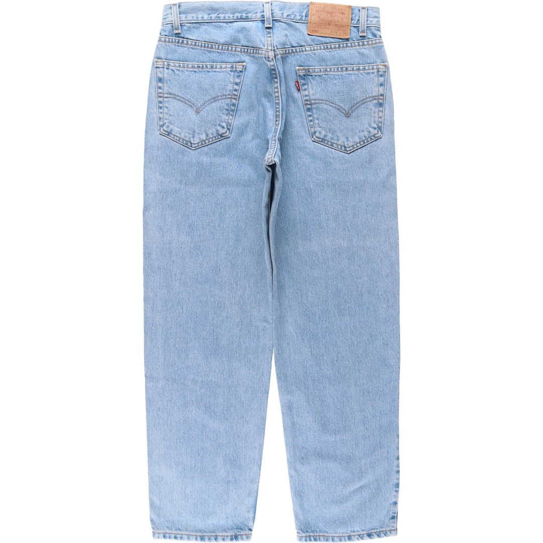 00'S Levi's 550 Relaxed Fit Tapered Denim Pants Men's W34 cotton blue type Vintage Second Hand