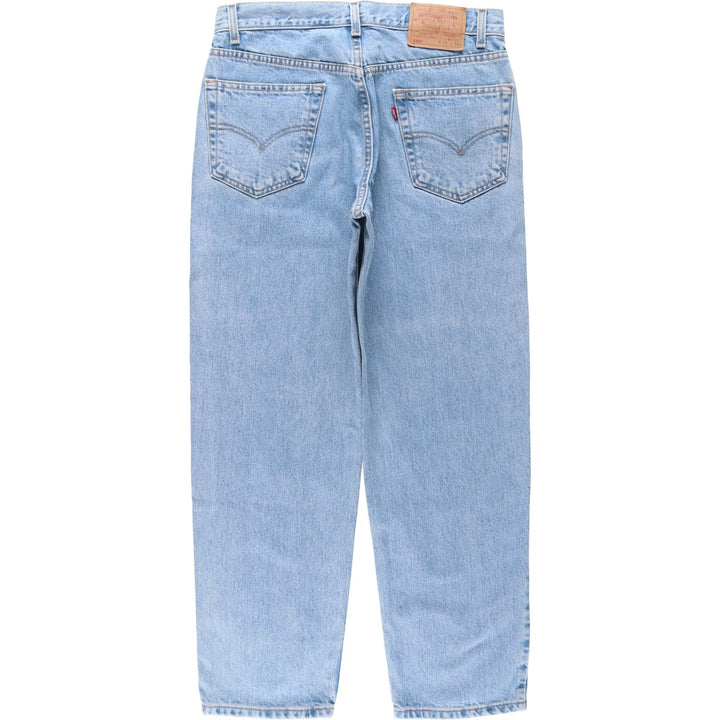 00'S Levi's 550 Relaxed Fit Tapered Denim Pants Men's W34 cotton blue type Vintage Second Hand